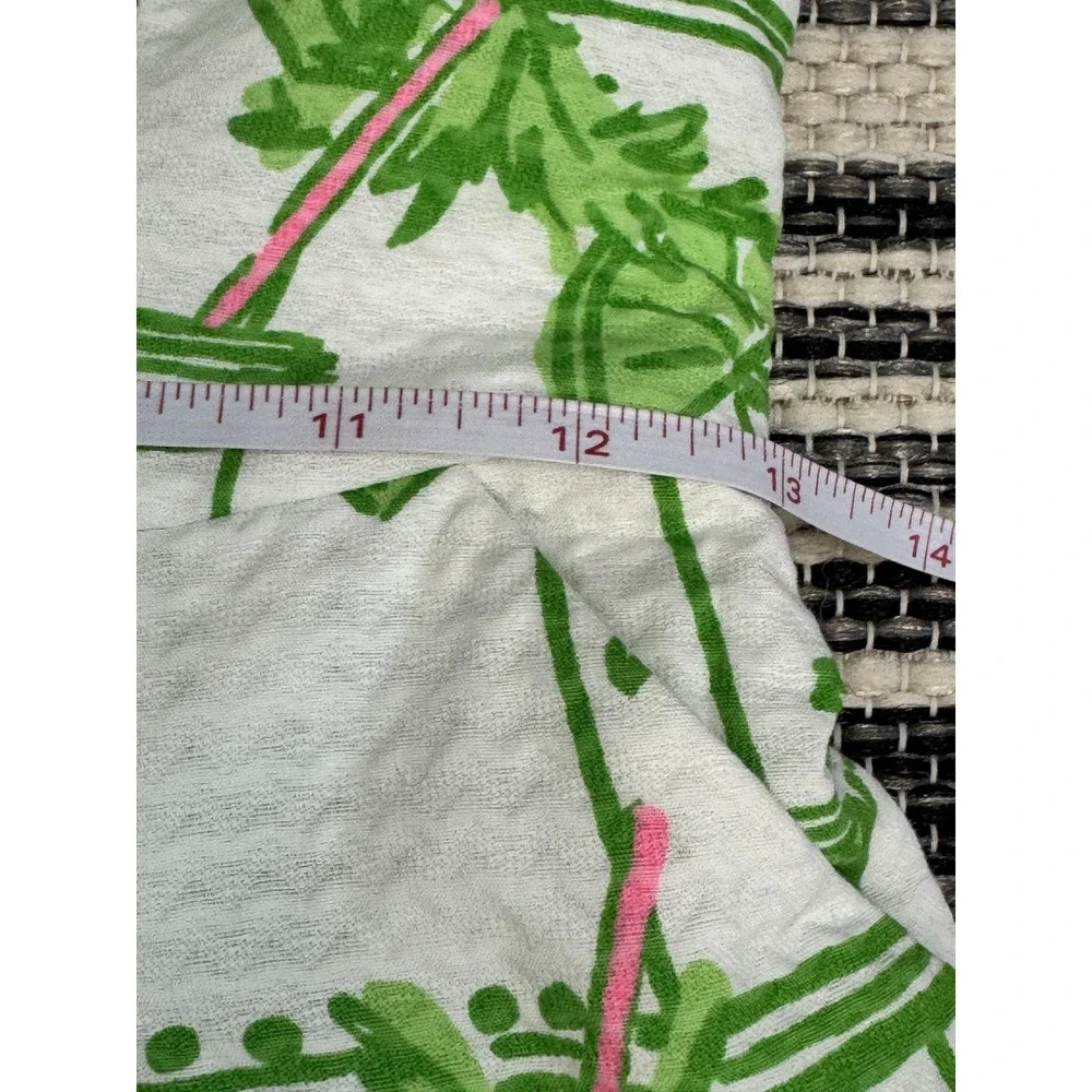 Lilly Pulitzer Dress Women's 4 Mint Julep Derby Strapless Bow Green Pink White - Picture 13 of 16
